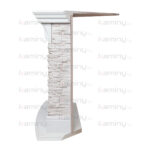 Электрокамин Athena Corner GR с очагом 3D Olympic