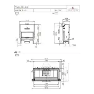 Каминная топка Spartherm Varia ASh