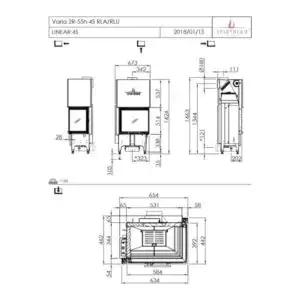 Каминная топка Spartherm Varia 2L/R-55h