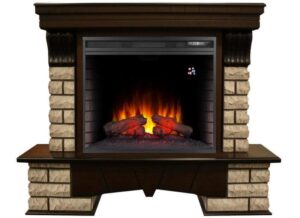 Каминокомплект Портал COUNTRY ROCK 26 с очагом 3D HELIOS 26