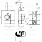 Пеллетный камин Austroflamm Clou Duo производитель Austroflamm