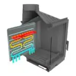 Каминная топка KFD ECO iMAX 7 3F D standart с шибером