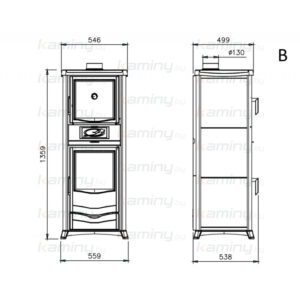 Печь камин La Nordica Termorossella Plus Forno DSA 4.0 производитель La Nordica