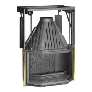 Каминная топка на дровах Invicta Hearth 850 Prismatic LD