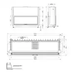 Каминная топка Spartherm Varia B-150h