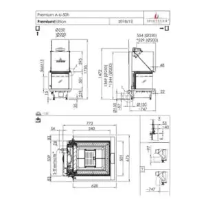 Каминная топка Spartherm Premium A-U-50h
